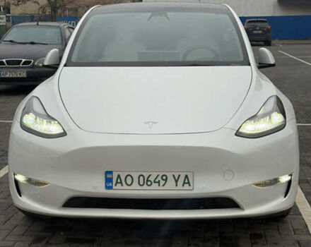 Білий Тесла Model Y, об'ємом двигуна 0 л та пробігом 103 тис. км за 26500 $, фото 1 на Automoto.ua