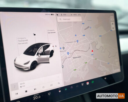 Белый Тесла Model Y, объемом двигателя 82 л и пробегом 43 тыс. км за 33500 $, фото 17 на Automoto.ua