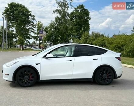 Белый Тесла Model Y, объемом двигателя 0 л и пробегом 91 тыс. км за 25500 $, фото 7 на Automoto.ua