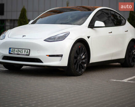 Белый Тесла Model Y, объемом двигателя 0 л и пробегом 55 тыс. км за 33000 $, фото 13 на Automoto.ua