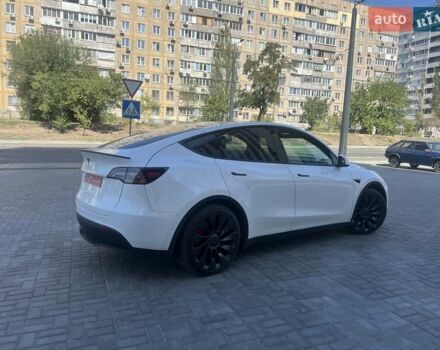 Белый Тесла Model Y, объемом двигателя 0 л и пробегом 40 тыс. км за 29000 $, фото 9 на Automoto.ua