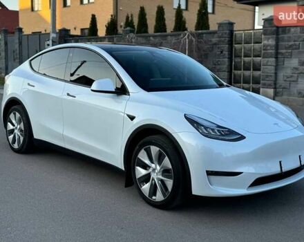 Белый Тесла Model Y, объемом двигателя 0 л и пробегом 38 тыс. км за 24100 $, фото 4 на Automoto.ua