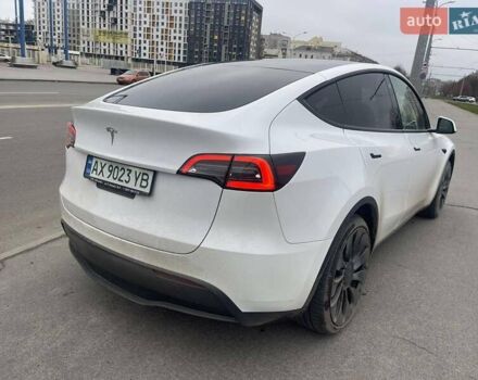 Білий Тесла Model Y, об'ємом двигуна 0 л та пробігом 49 тис. км за 26900 $, фото 3 на Automoto.ua