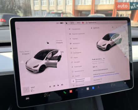 Білий Тесла Model Y, об'ємом двигуна 0 л та пробігом 15 тис. км за 27500 $, фото 8 на Automoto.ua