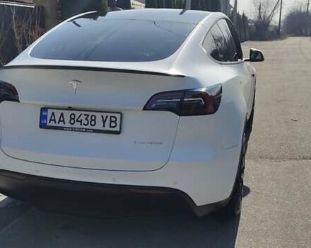 Белый Тесла Model Y, объемом двигателя 0 л и пробегом 38 тыс. км за 34200 $, фото 5 на Automoto.ua