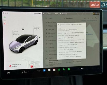 Белый Тесла Model Y, объемом двигателя 0 л и пробегом 156 тыс. км за 22500 $, фото 34 на Automoto.ua