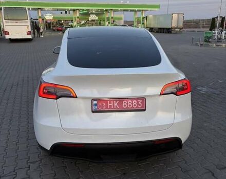Белый Тесла Model Y, объемом двигателя 0 л и пробегом 84 тыс. км за 23700 $, фото 6 на Automoto.ua