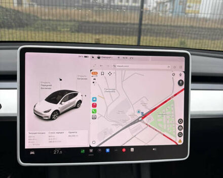 Белый Тесла Model Y, объемом двигателя 0 л и пробегом 88 тыс. км за 27500 $, фото 18 на Automoto.ua