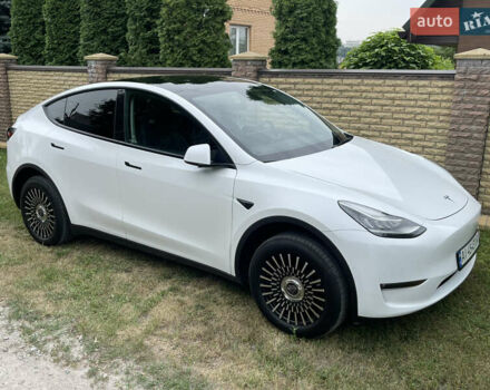 Білий Тесла Model Y, об'ємом двигуна 0 л та пробігом 54 тис. км за 23900 $, фото 3 на Automoto.ua