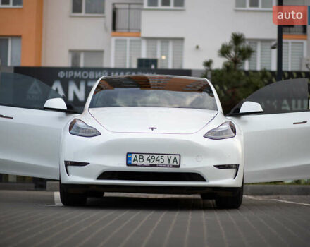 Белый Тесла Model Y, объемом двигателя 0 л и пробегом 55 тыс. км за 33000 $, фото 3 на Automoto.ua