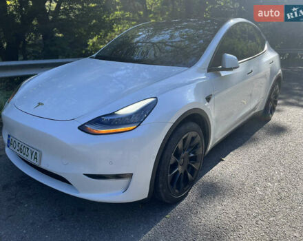 Тесла Model Y 2021 в Великом Березном на Automoto.ua Белый Тесла Model Y, объемом двигателя 0 л и пробегом 117 тыс. км за 23000 $, фото 7 на Automoto.ua