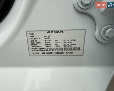 Белый Тесла Model Y, объемом двигателя 0 л и пробегом 68 тыс. км за 24900 $, фото 30 на Automoto.ua