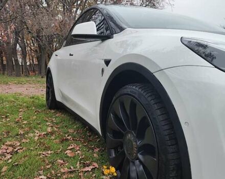 Белый Тесла Model Y, объемом двигателя 0 л и пробегом 59 тыс. км за 25999 $, фото 19 на Automoto.ua