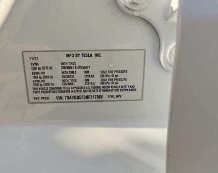 Белый Тесла Model Y, объемом двигателя 0 л и пробегом 38 тыс. км за 34200 $, фото 8 на Automoto.ua