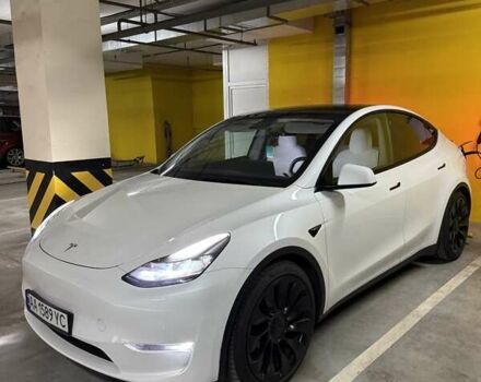 Белый Тесла Model Y, объемом двигателя 0 л и пробегом 47 тыс. км за 26000 $, фото 4 на Automoto.ua
