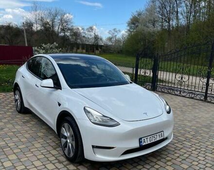 Белый Тесла Model Y, объемом двигателя 0 л и пробегом 14 тыс. км за 29900 $, фото 35 на Automoto.ua