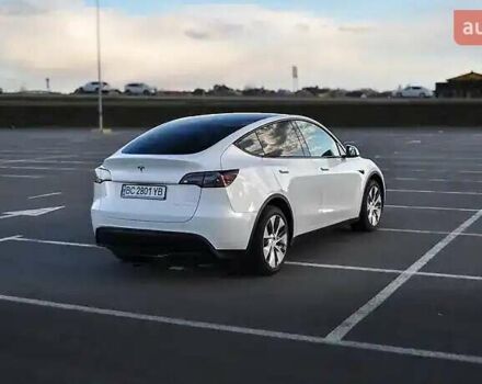 Белый Тесла Model Y, объемом двигателя 0 л и пробегом 98 тыс. км за 26500 $, фото 10 на Automoto.ua