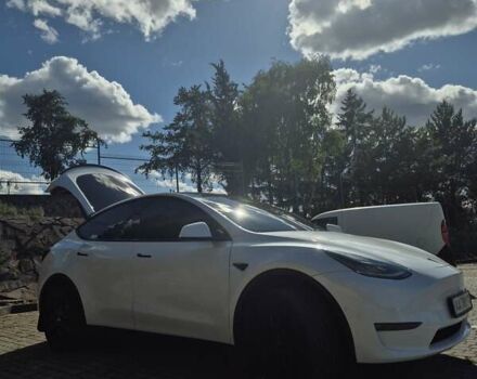 Білий Тесла Model Y, об'ємом двигуна 0 л та пробігом 109 тис. км за 22000 $, фото 1 на Automoto.ua