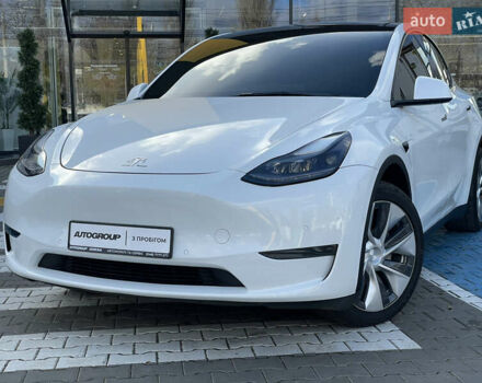 Белый Тесла Model Y, объемом двигателя 0 л и пробегом 78 тыс. км за 22900 $, фото 1 на Automoto.ua