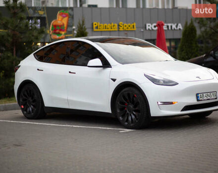 Белый Тесла Model Y, объемом двигателя 0 л и пробегом 55 тыс. км за 33000 $, фото 12 на Automoto.ua