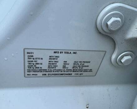 Білий Тесла Model Y, об'ємом двигуна 0 л та пробігом 90 тис. км за 20500 $, фото 11 на Automoto.ua