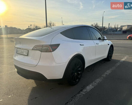 Белый Тесла Model Y, объемом двигателя 0 л и пробегом 48 тыс. км за 30500 $, фото 4 на Automoto.ua