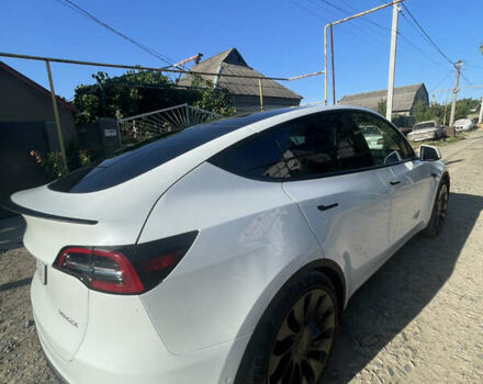 Белый Тесла Model Y, объемом двигателя 0 л и пробегом 52 тыс. км за 25500 $, фото 7 на Automoto.ua