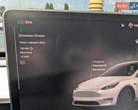 Белый Тесла Model Y, объемом двигателя 0 л и пробегом 39 тыс. км за 29500 $, фото 37 на Automoto.ua
