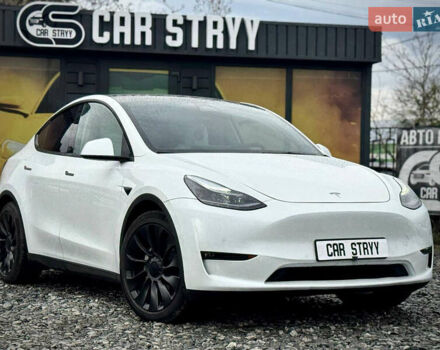 Білий Тесла Model Y, об'ємом двигуна 0 л та пробігом 62 тис. км за 27400 $, фото 9 на Automoto.ua