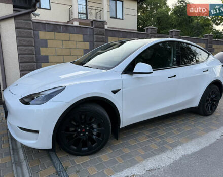 Белый Тесла Model Y, объемом двигателя 0 л и пробегом 38 тыс. км за 28900 $, фото 17 на Automoto.ua