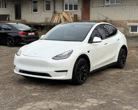 Белый Тесла Model Y, объемом двигателя 0 л и пробегом 16 тыс. км за 26500 $, фото 16 на Automoto.ua