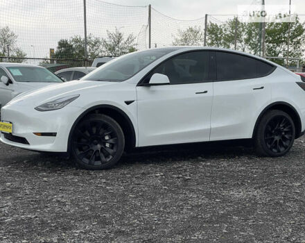 Білий Тесла Model Y, об'ємом двигуна 0 л та пробігом 16 тис. км за 36990 $, фото 4 на Automoto.ua