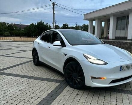 Тесла Model Y 2022 в Одессе на Automoto.ua Белый Тесла Model Y, объемом двигателя 0 л и пробегом 42 тыс. км за 28200 $, фото 2 на Automoto.ua