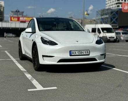 Тесла Model Y 2022 в Киеве на Automoto.ua Белый Тесла Model Y, объемом двигателя 0 л и пробегом 28 тыс. км за 26000 $, фото 24 на Automoto.ua