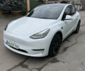 Белый Тесла Model Y, объемом двигателя 0 л и пробегом 47 тыс. км за 30000 $, фото 1 на Automoto.ua