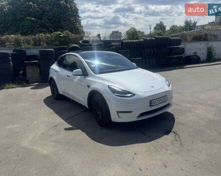 Тесла Model Y 2022 у Києві на Automoto.ua Білий Тесла Model Y, об'ємом двигуна 0 л та пробігом 28 тис. км за 33000 $, фото 1 на Automoto.ua