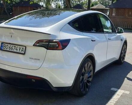 Белый Тесла Model Y, объемом двигателя 0 л и пробегом 62 тыс. км за 30700 $, фото 1 на Automoto.ua