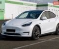 Білий Тесла Model Y, об'ємом двигуна 0 л та пробігом 51 тис. км за 28000 $, фото 1 на Automoto.ua