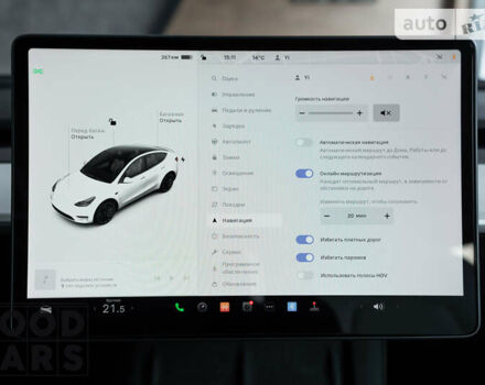 Белый Тесла Model Y, объемом двигателя 0 л и пробегом 37 тыс. км за 41800 $, фото 41 на Automoto.ua