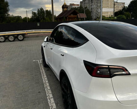 Белый Тесла Model Y, объемом двигателя 0 л и пробегом 93 тыс. км за 26200 $, фото 4 на Automoto.ua