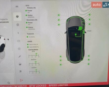 Белый Тесла Model Y, объемом двигателя 0 л и пробегом 35 тыс. км за 27000 $, фото 15 на Automoto.ua