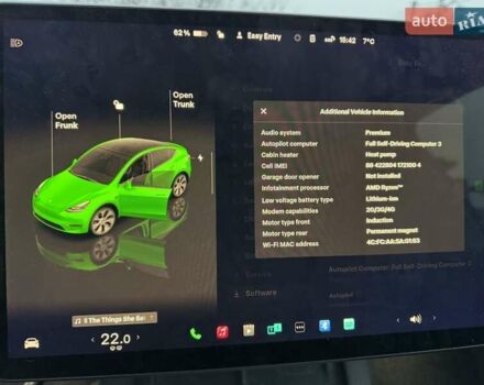 Білий Тесла Model Y, об'ємом двигуна 0 л та пробігом 106 тис. км за 36000 $, фото 5 на Automoto.ua