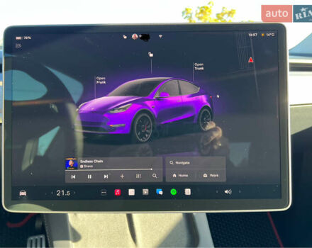 Білий Тесла Model Y, об'ємом двигуна 0 л та пробігом 23 тис. км за 39800 $, фото 5 на Automoto.ua