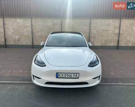 Белый Тесла Model Y, объемом двигателя 0 л и пробегом 50 тыс. км за 27700 $, фото 3 на Automoto.ua