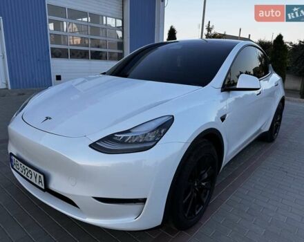 Белый Тесла Model Y, объемом двигателя 0 л и пробегом 59 тыс. км за 28800 $, фото 72 на Automoto.ua