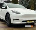 Белый Тесла Model Y, объемом двигателя 82 л и пробегом 22 тыс. км за 41600 $, фото 1 на Automoto.ua