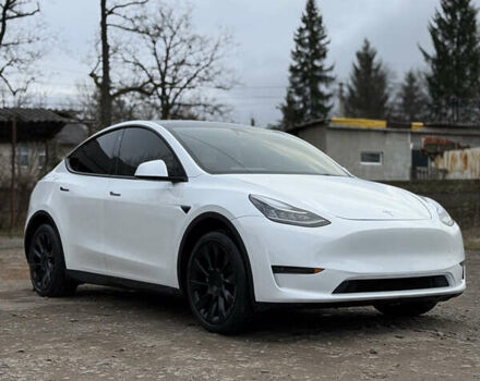 Белый Тесла Model Y, объемом двигателя 0 л и пробегом 16 тыс. км за 26500 $, фото 12 на Automoto.ua