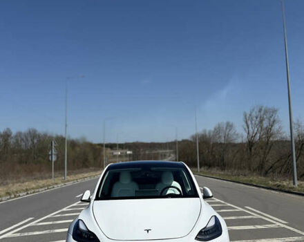 Белый Тесла Model Y, объемом двигателя 0 л и пробегом 35 тыс. км за 33000 $, фото 2 на Automoto.ua
