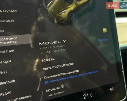 Белый Тесла Model Y, объемом двигателя 0 л и пробегом 56 тыс. км за 26000 $, фото 50 на Automoto.ua