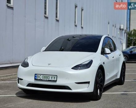 Білий Тесла Model Y, об'ємом двигуна 0 л та пробігом 43 тис. км за 26500 $, фото 16 на Automoto.ua